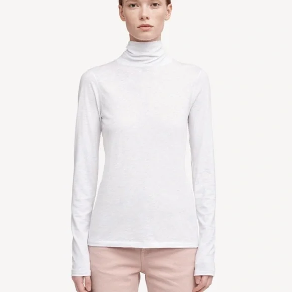 Rag & Bone The Slub Turtleneck Slim Fit Top XS - Picture 1 of 7